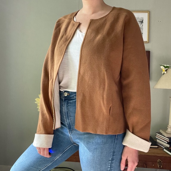 COZY CARAMEL CARDIGAN - Picture 6 of 6